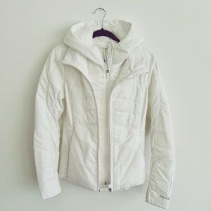 BNWOT Lululemon Another Mile Jacket White